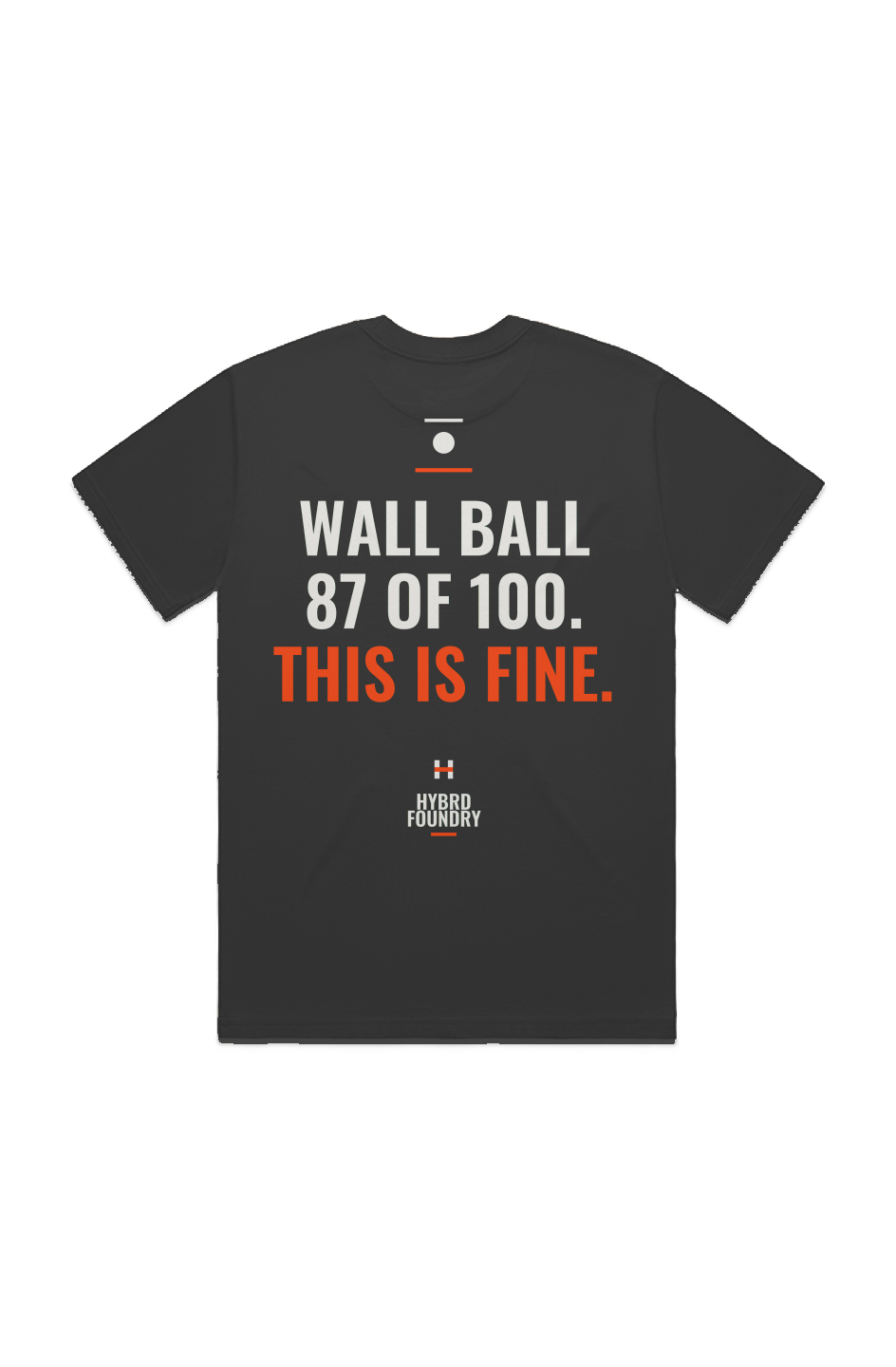 Wall Ball 87 Of 100 Back Print Tee