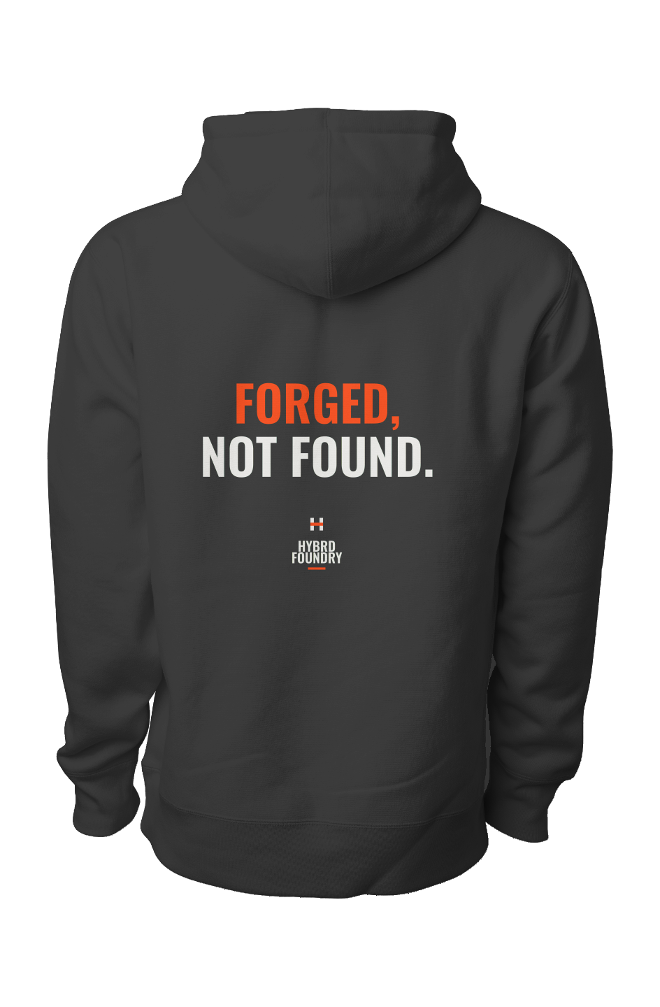 Forged Not Found Back Print Hoodie