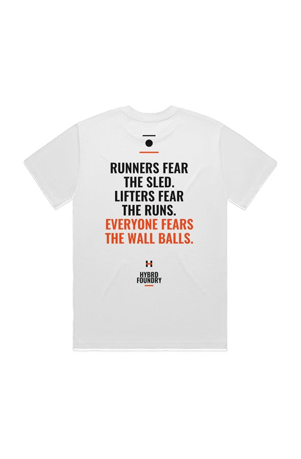 Everyone Fears The Wall Balls Back Print Tee
