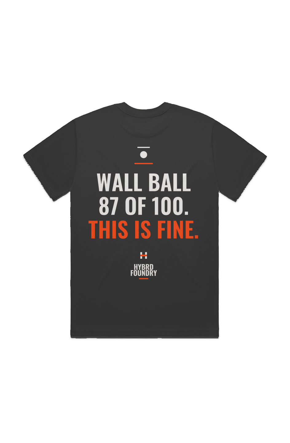 Wall Ball 87 Of 100 Back Print Tee