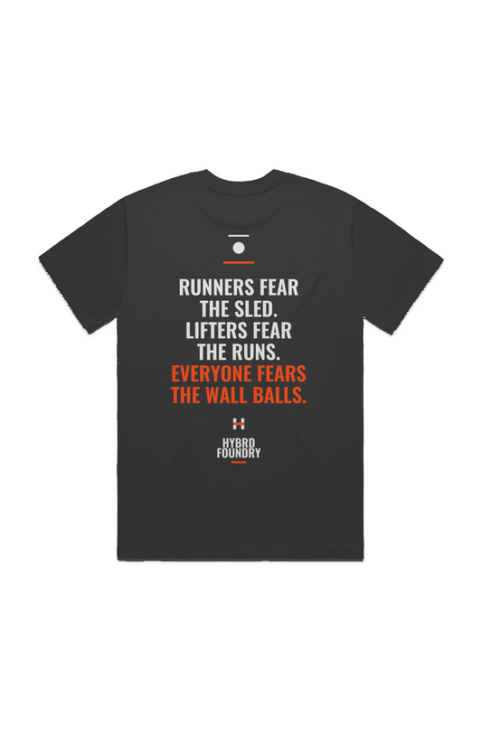 Everyone Fears The Wall Balls Back Print Tee
