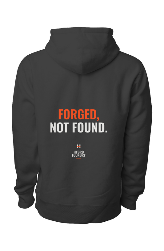 Forged Not Found Back Print Hoodie