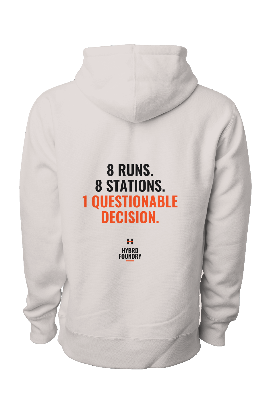 Questionable Decision Back Print Hoodie
