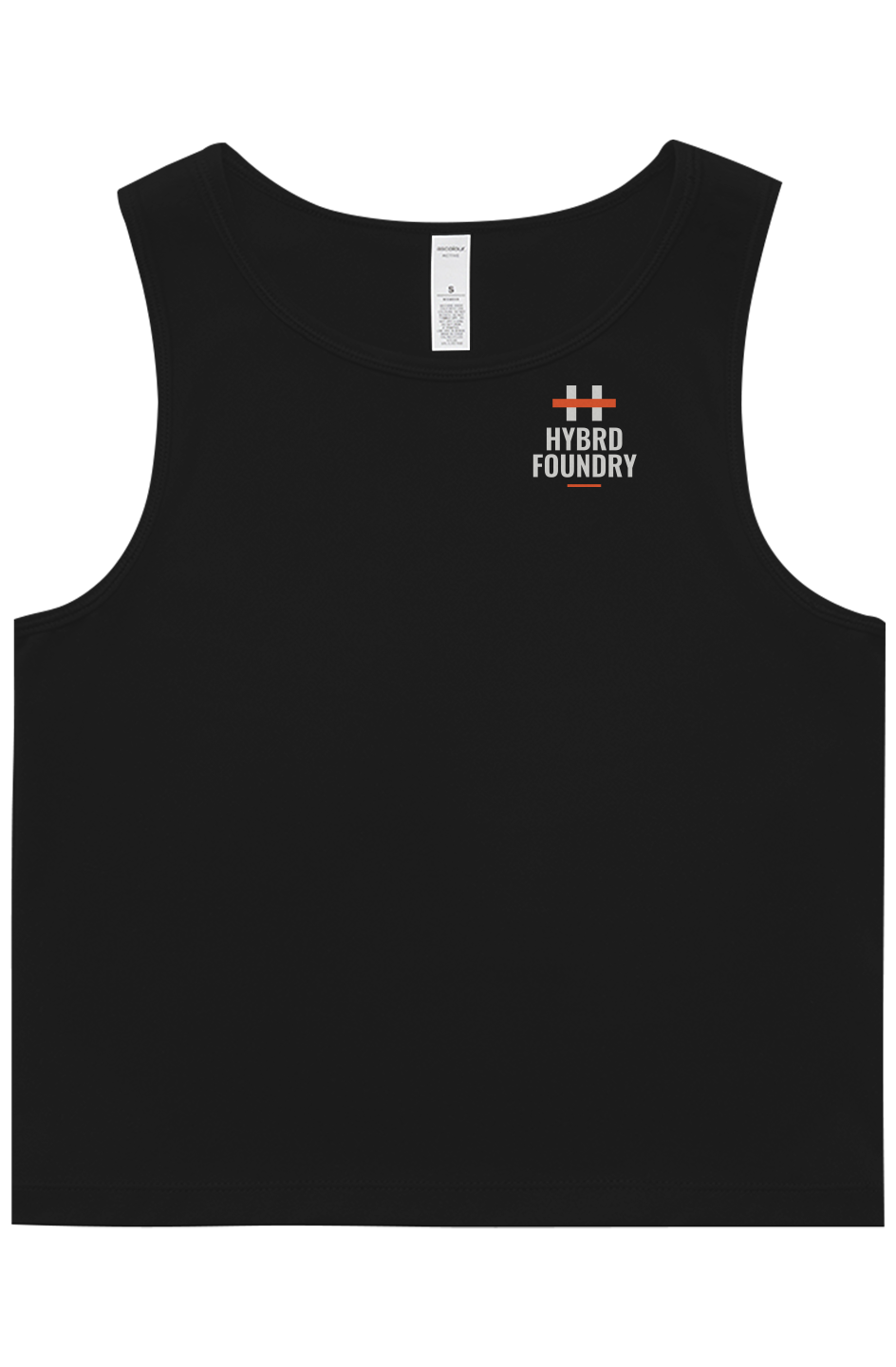 Women's Race Crop Tank Team Back